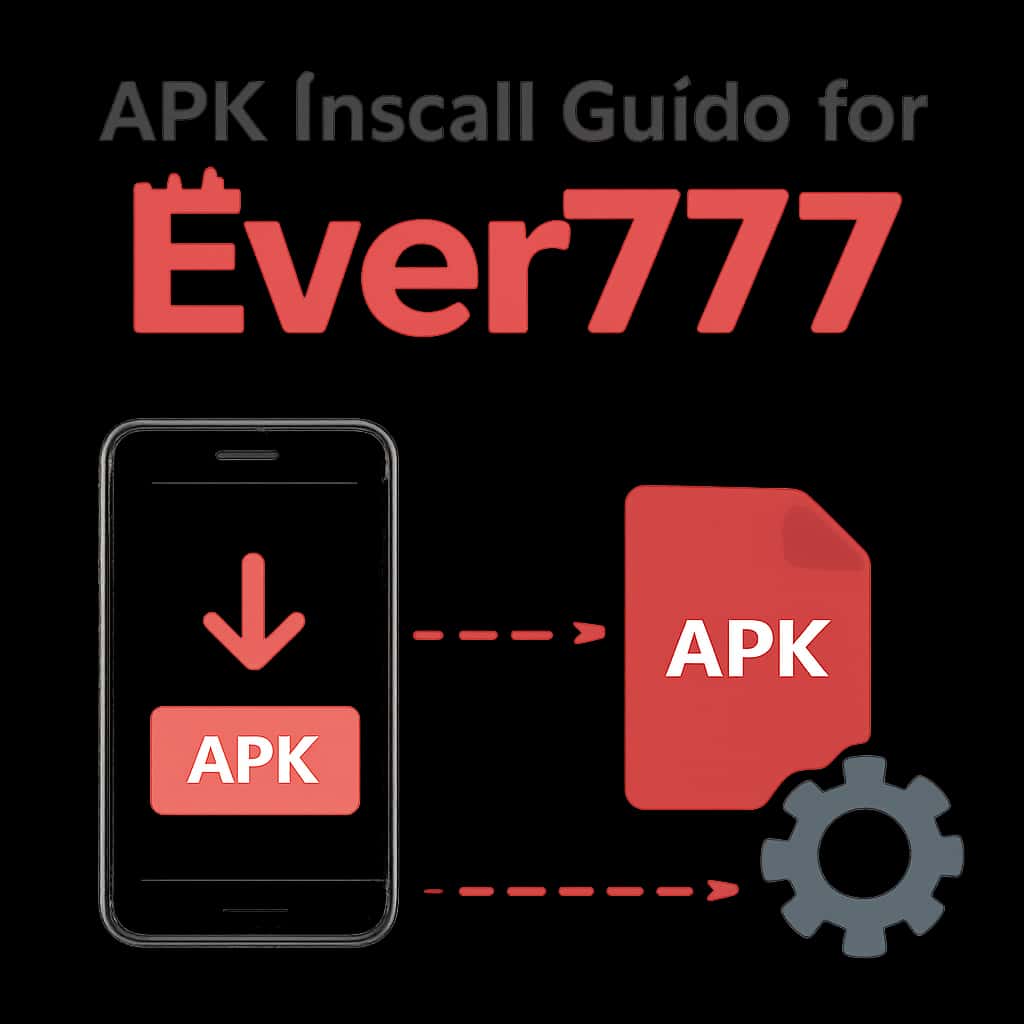 An educational diagram related to the APK Install Guide for Ever777.