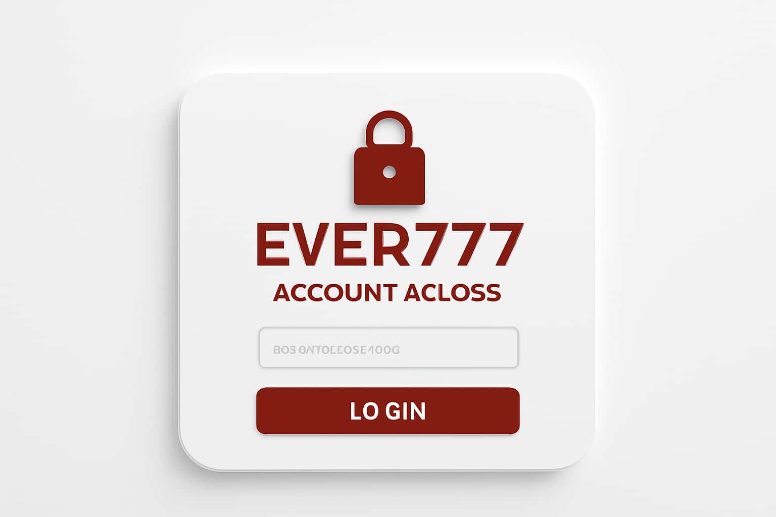 Ever777 Account Access Interface