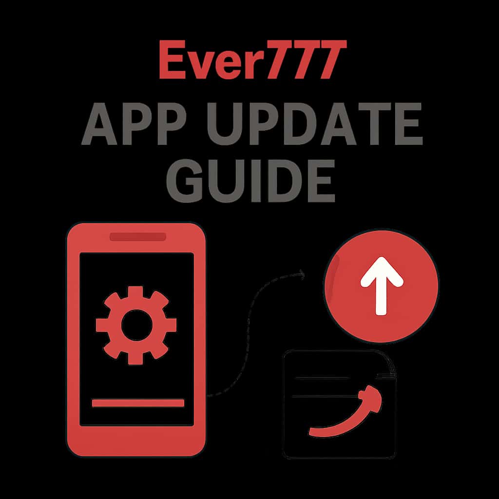 Illustration related to the Ever777 App Update Guide.