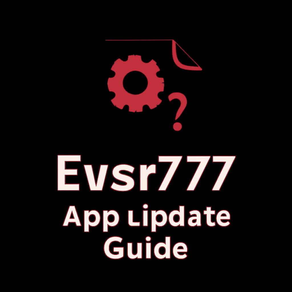 An icon representing Ever777 App Update Guide.