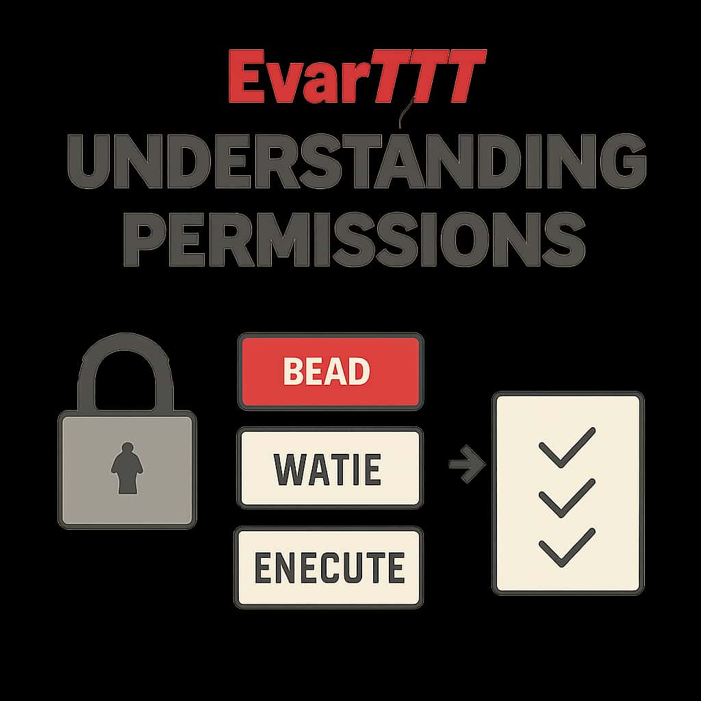 Diagram explaining the permissions required by Ever777.
