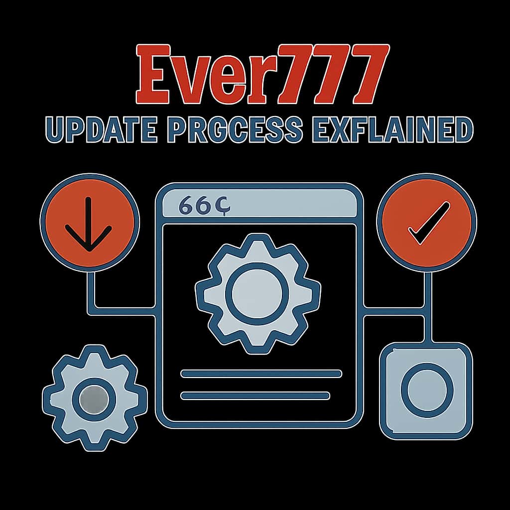 Diagram illustrating the Ever777 update process.