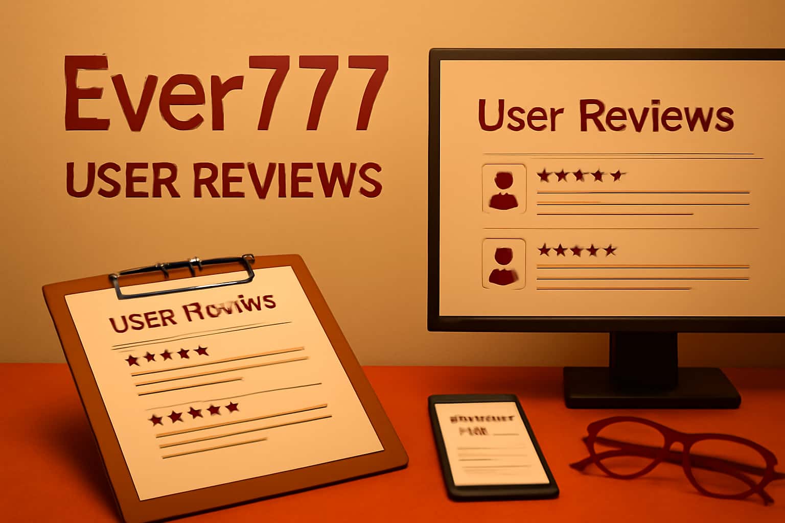 An informative visual representation of Ever777 User Reviews.