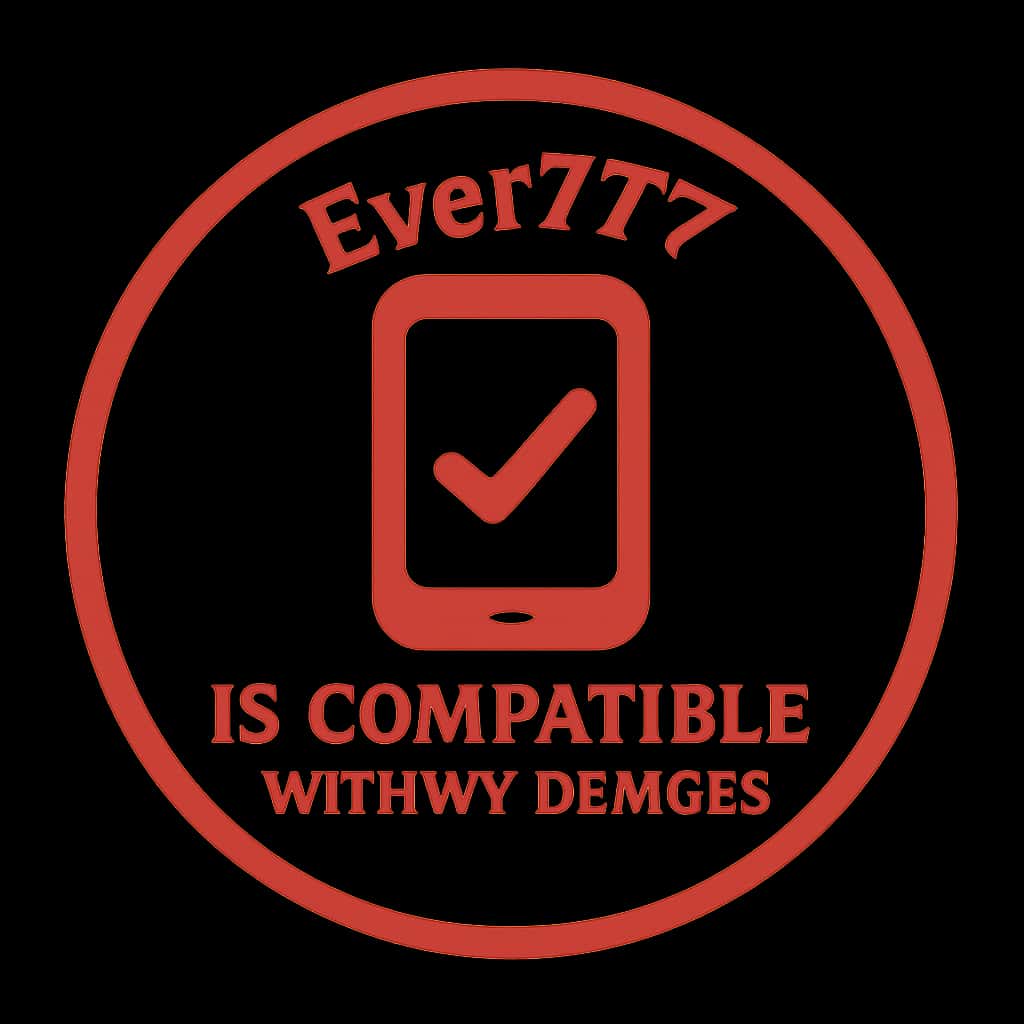 An icon indicating Ever777 compatibility guide.