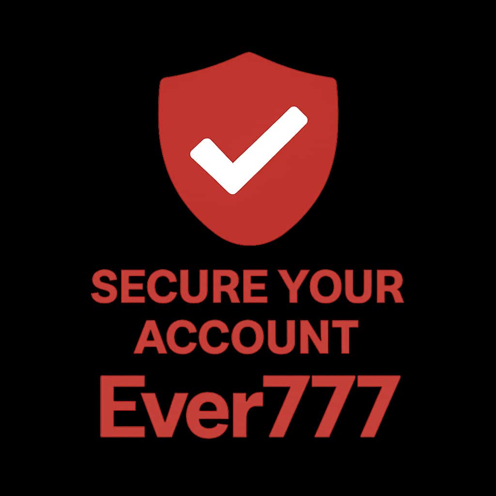 An icon representing Ever777 account security.
